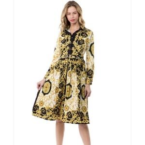 Donatello Elegant Midi Dresses